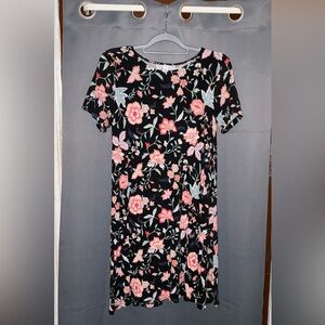 Old Navy Pink and Green Casual Sundress